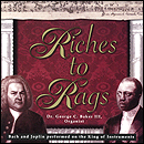 CD cover art - Riches to Rags Works of Bach and Joplin.