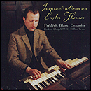 CD cover art - Frédéric Blanc: Improvisations on Easter Themes.